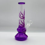 Afbeelding laden in Galerijviewer, 9.8-inch Artistic Purple High Borosilicate Glass Bong
