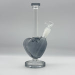 Afbeelding laden in Galerijviewer, 9.8-inch Heart-Shaped High Borosilicate Glass Dab Rig Bong
