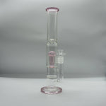 Afbeelding laden in Galerijviewer, 13 inch roze douchekop honingraat percolator glazen bong
