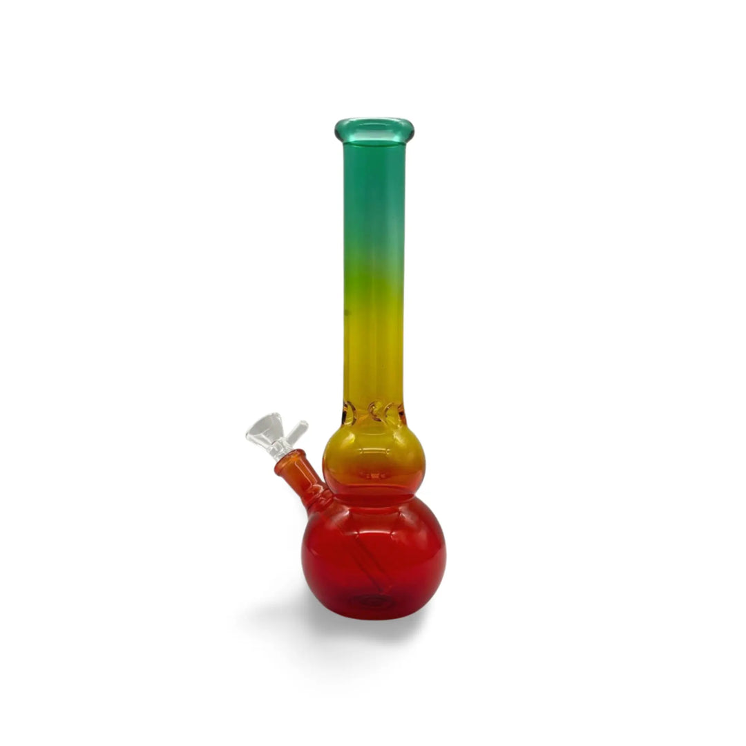 Rasta Gradient Glass Bong – Levendig premium rookaccessoire