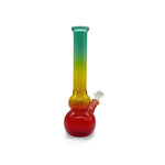 Afbeelding laden in Galerijviewer, Rasta Gradient Glass Bong – Levendig premium rookaccessoire
